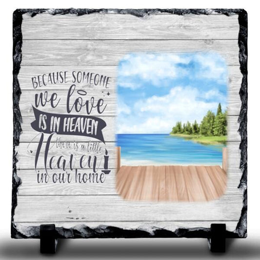 A Little Heaven In Our Home Rock Slate