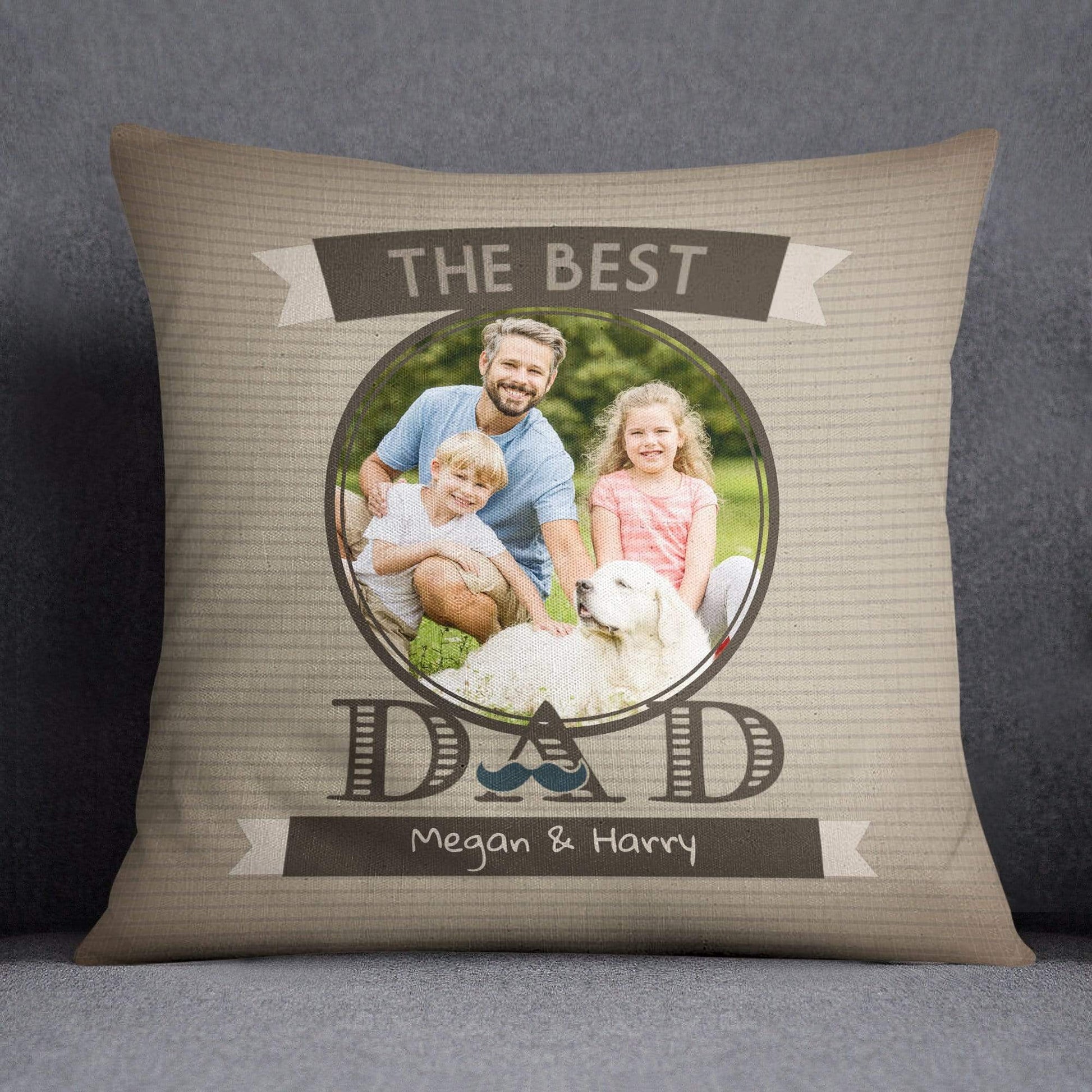 Best Dad Photo Cushion