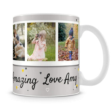 Personalised 5 Photo Mug