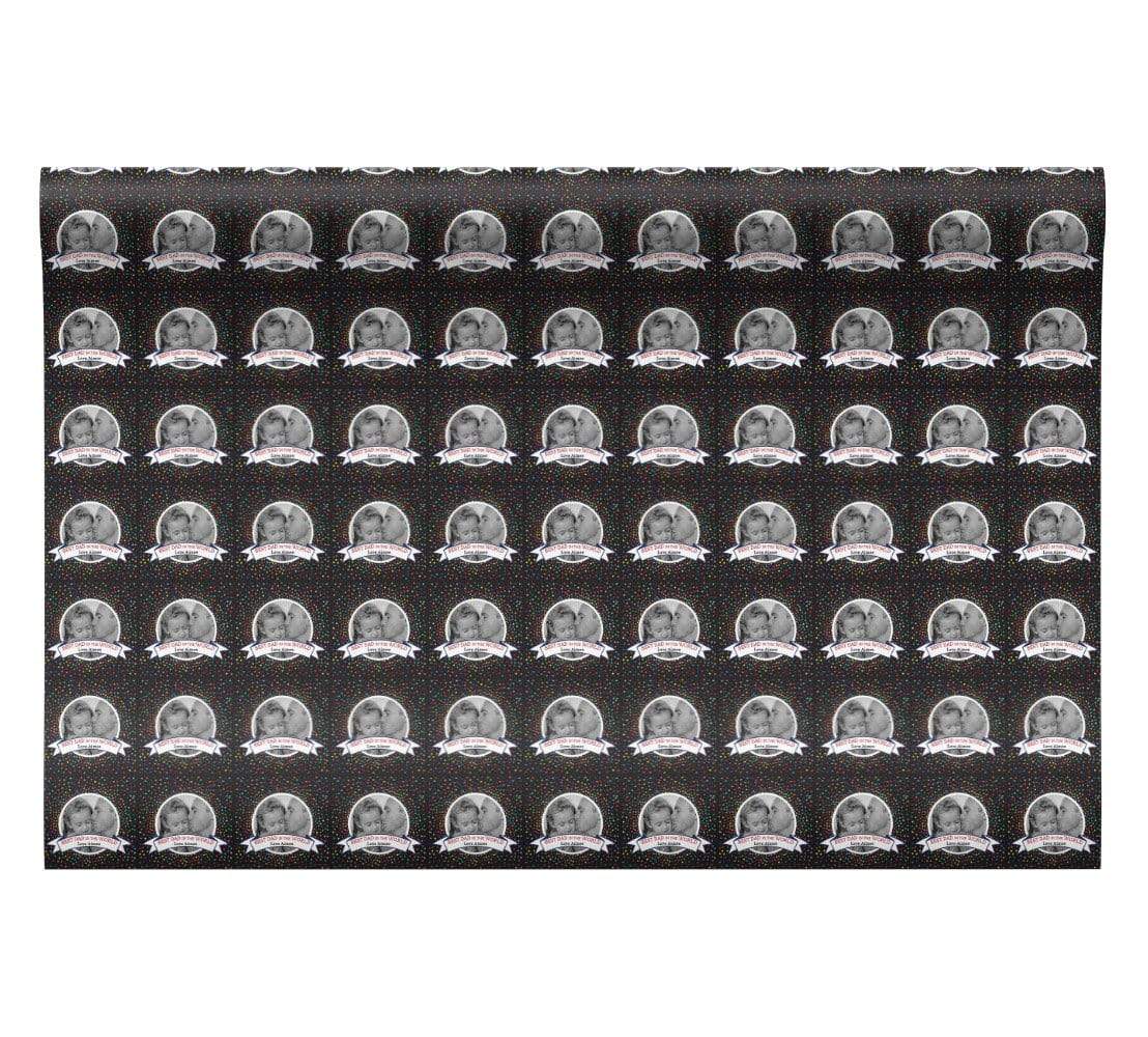 Personalised Best Dad Wrapping Paper