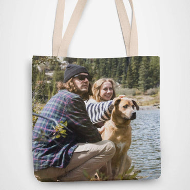 Photo Upload Personalised Tote Bag