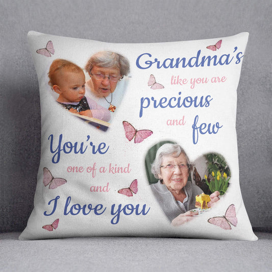 Precious and Few Heart Photo Cushion
