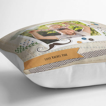 Scrapbook Photo Cushion