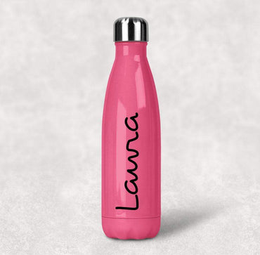 Stainless Steel Personalised Water Bottle