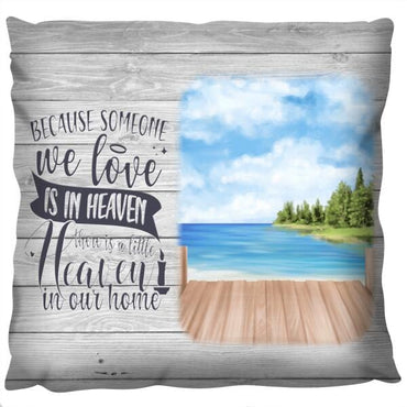 There Is A Little Heaven In Our Home Cushion