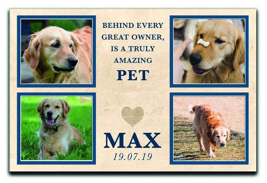 Truly Amazing Pet 4 Photo Canvas Print