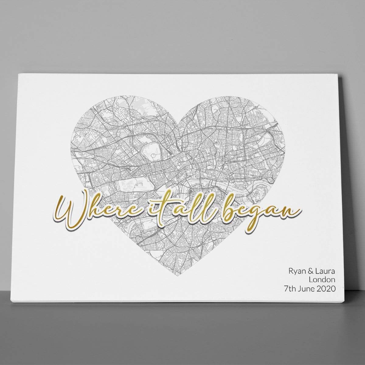 When It All Began Canvas