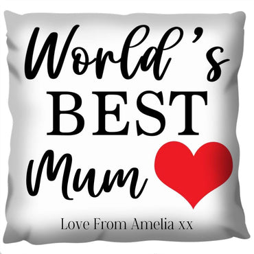 World's Best Personalised Fabric Cushion