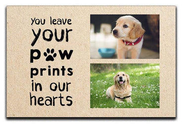 Your Paw Prints Canvas Print