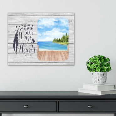 Your Wings Were Ready Canvas Print