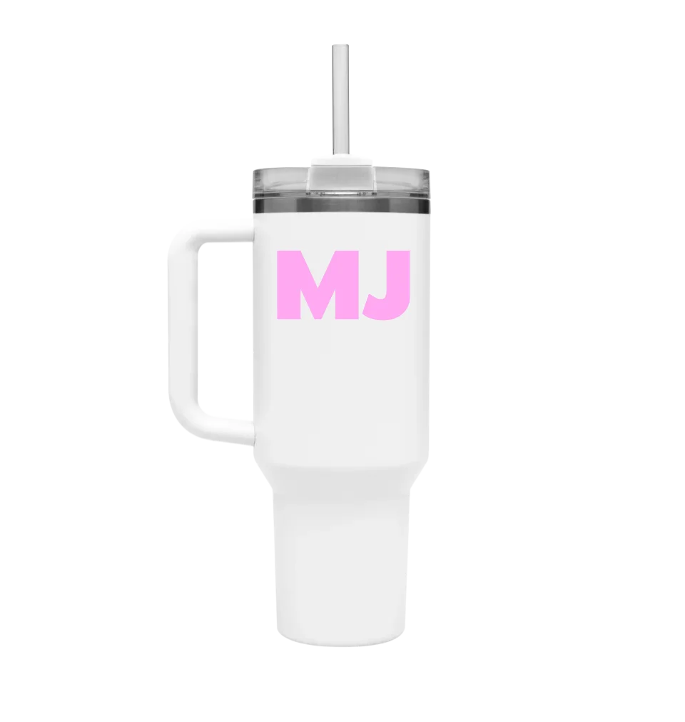 Personalised Bold Initial Maxi Cup