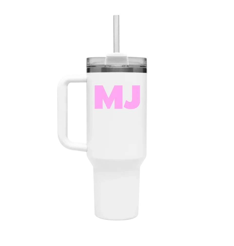 Bold Initial Personalised Maxi Cup