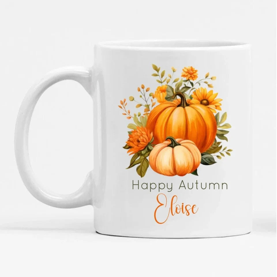 Happy Autumn Personalised Mug