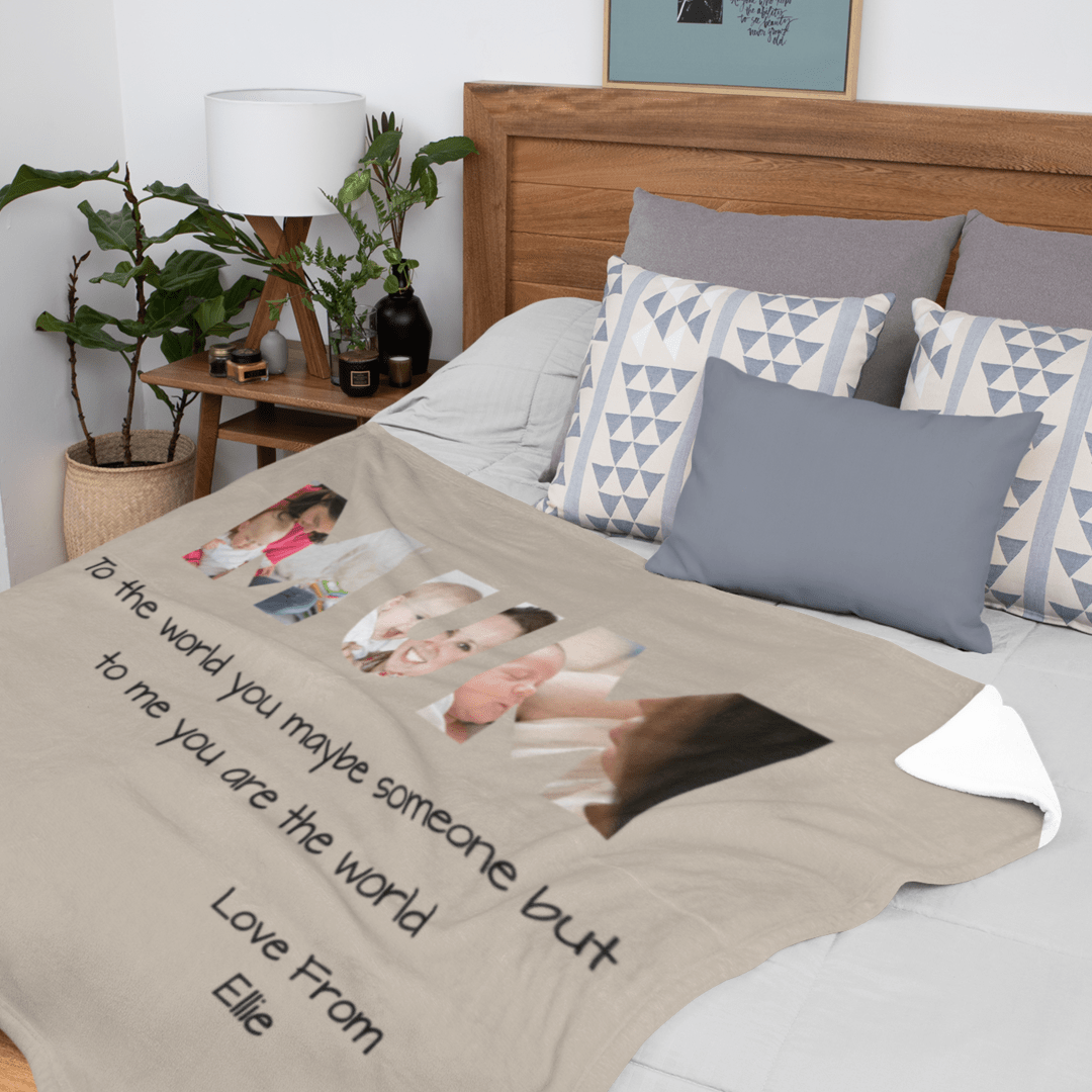 Mum Photo Blanket