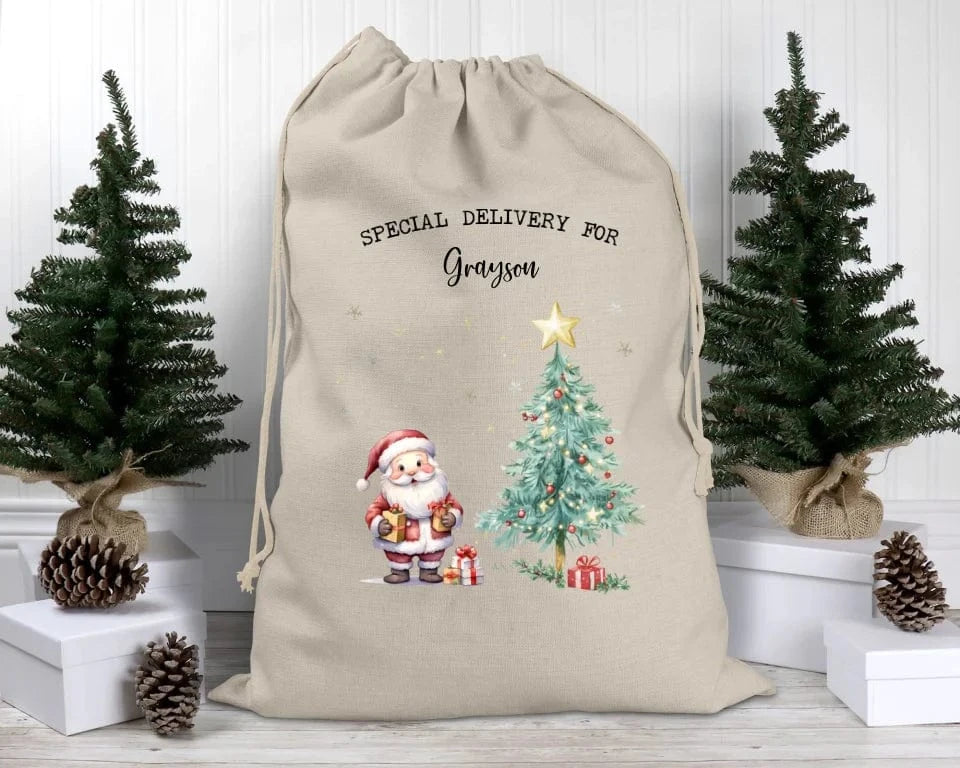 Personalised Santa Claus Santa Sack