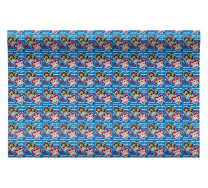 Best Dad In The World Personalised Wrapping Paper