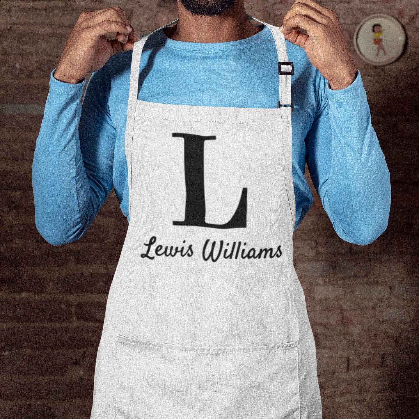 Initial Personalised Apron