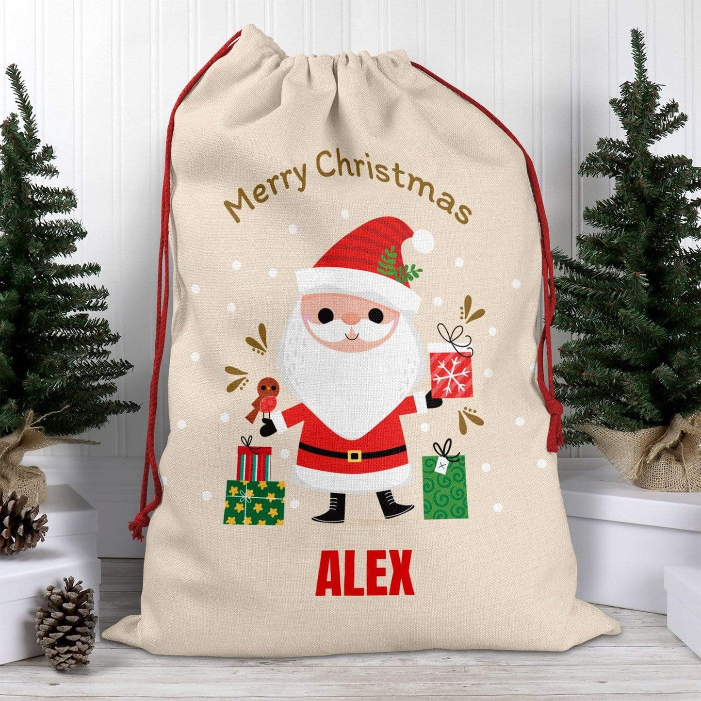 Merry Christmas Santa Sack