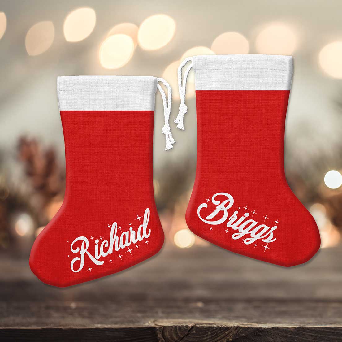 Name Personalised Stocking
