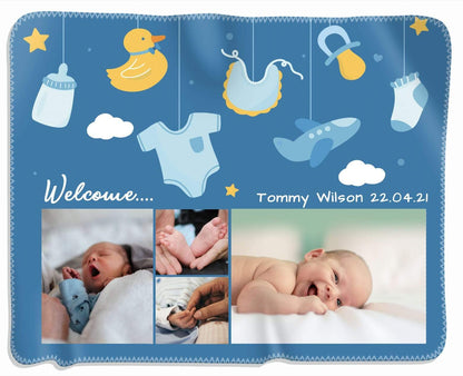 Personalised Baby Blanket