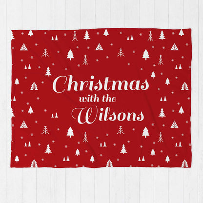 Personalised Christmas Blanket