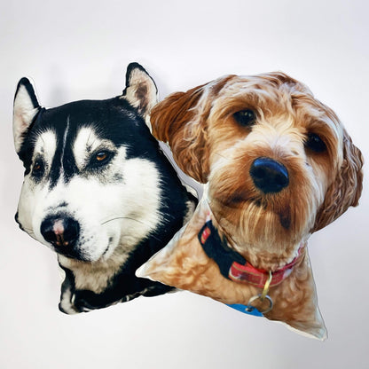 Personalised Dog Shaped Cushion