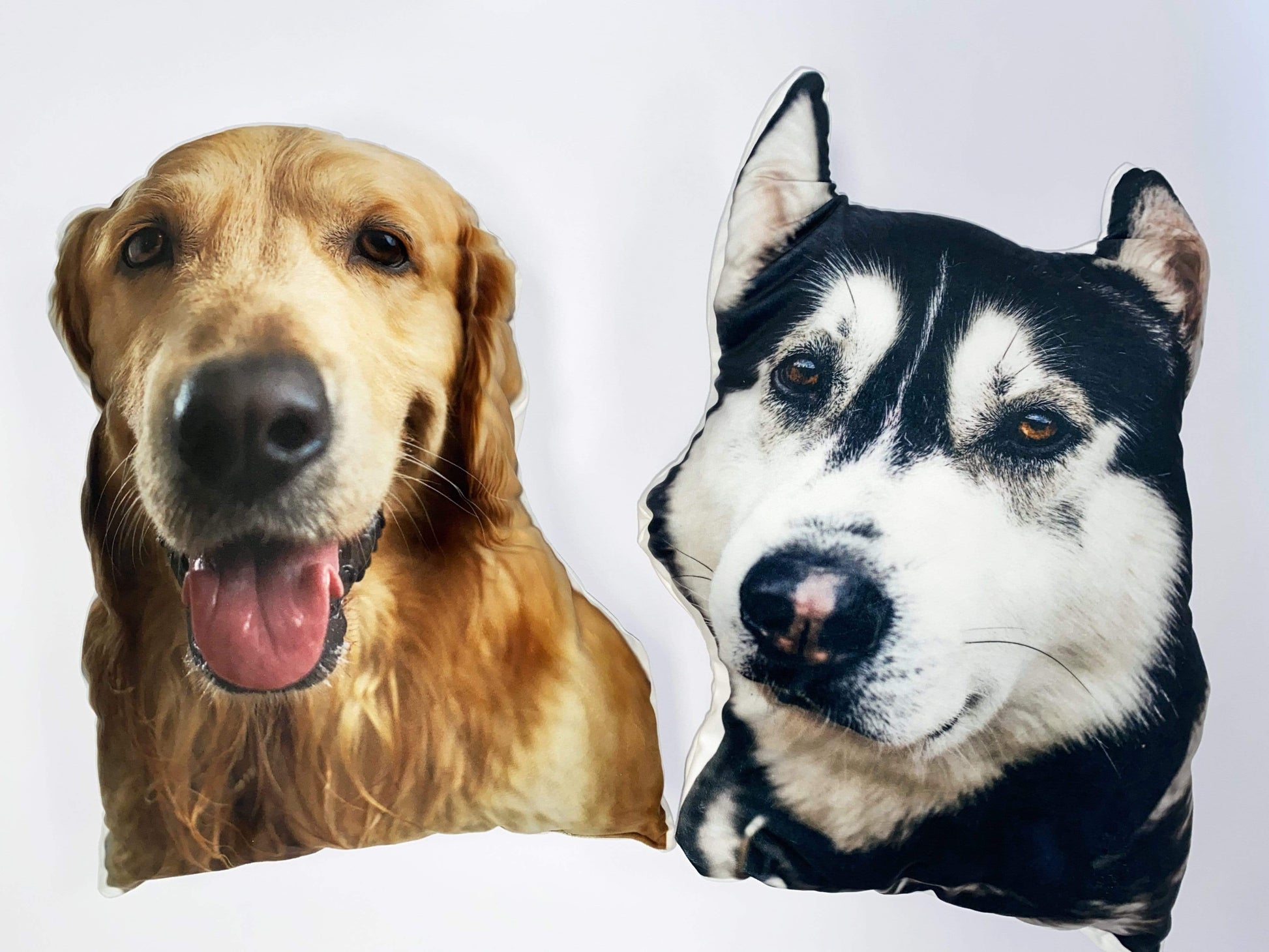 Personalised Dog Shaped Cushion