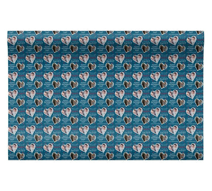 Personalised Girl That Stole My Heart Father's Day Wrapping Paper
