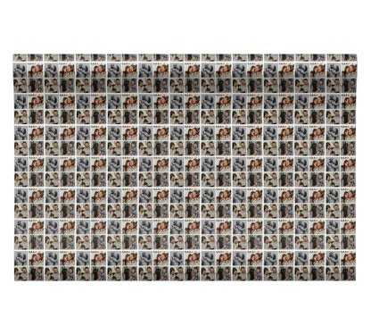 Personalised Photo Upload 4 Collage Wrapping Paper
