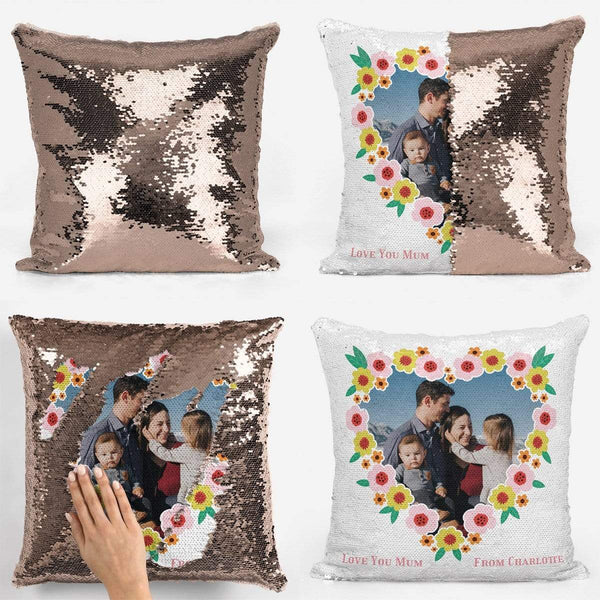 Photo shop upload cushion