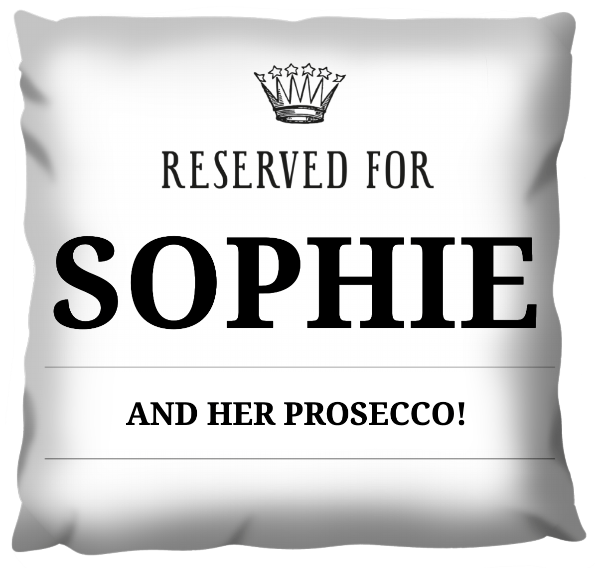 Reserved For Personalised Cushion