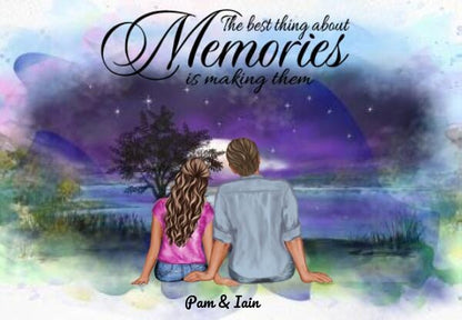 The Best Thing About Memories Canvas Print
