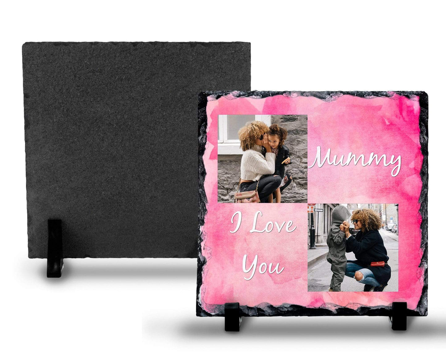 Watercolour Photo Rock Slate