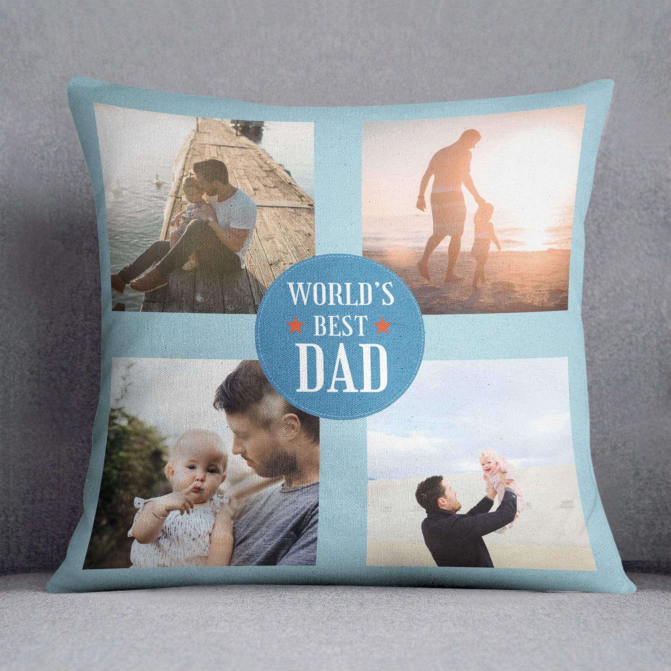 Personalised daddy cheap cushion