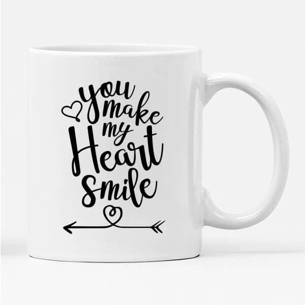 You Make My Heart Smile Mug