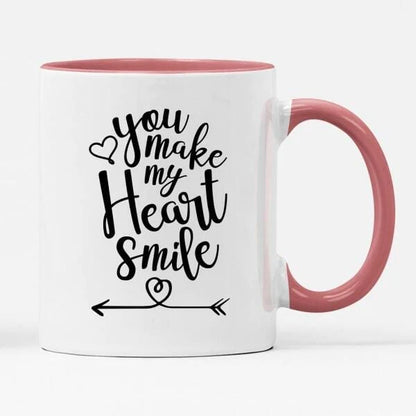 You Make My Heart Smile Mug