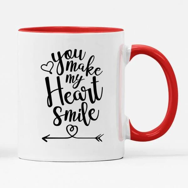 You Make My Heart Smile Mug